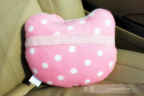 Японская мультяшная подушка для шеи для автомобиля, милое кресло, универсальный транспорт на четыре сезона, с защитой шеи