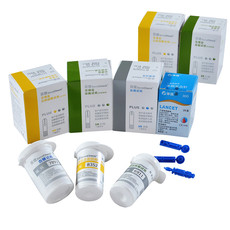 Глюкозы в крови тест-полоски 百捷血糖试纸25片试条血糖测试仪家用全自动精准测血糖仪器进口