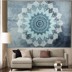 Ấn Độ Mandala thu tiền treo thảm thêu vải tấm thảm nền yoga kích thước chăn 148 * 200cm - Tapestry thảm trang trí sofa Tapestry