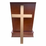 Бесплатная доставка сплошной древесина большая поперечная настенная стена, висящая 70 см 2 метра высотой красное золото,