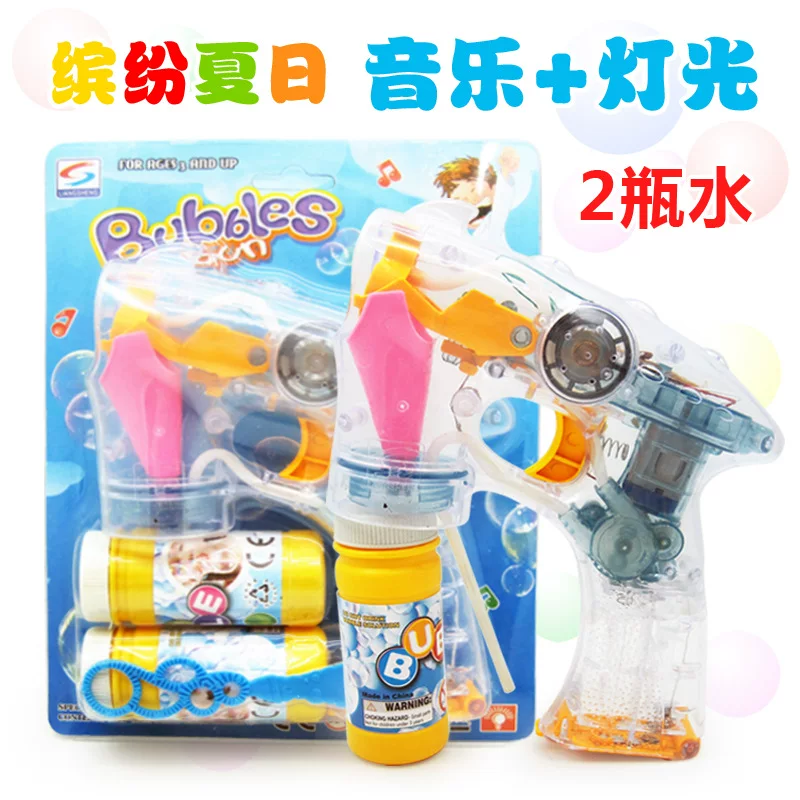 Bubble gun large size electric dolphin bubble gun lighting m