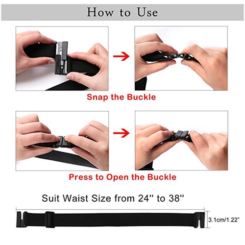 Невидимый регулируемый ремень, универсальные эластичные штаны, корсет, простой и элегантный дизайн