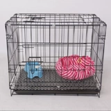 Щенка для щенка плюшевая клетка красавица Железная клетка кошка клетки клетки кролика складная клетка складной клетки куриная клетка