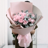 Цветочный букет выпускной Пекин Тяньцзин День рождения Цветочный Экспресс Тонг Цветочный Магазин с розами и гвоздиками подсолнечника