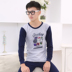 [Đặc biệt hàng ngày] áo len cotton tuổi teen mặc đồ lót trẻ em lớn, cotton, học sinh trung học, quần áo mùa thu quần áo lót bé gái cao cấp Quần áo lót