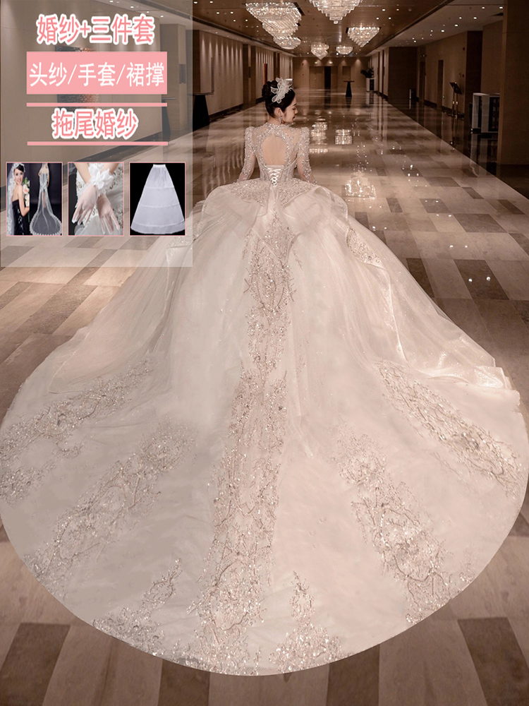  S+White trailer wedding dress 