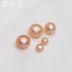 DIY Pearl Pink Flat Hạt AAAA Lớp đơn Hạt màu nude Chính hãng Màu tự nhiên 4-11mm Hoa tai Stud Handmade - Nhẫn nhẫn vàng nam Nhẫn