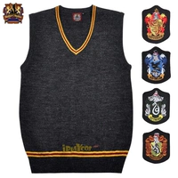 2017 hot Harry Potter đồng phục học sinh Gryffindor vest áo len áo len nam V-Cổ vest đồ vét nam
