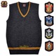 2017 hot Harry Potter đồng phục học sinh Gryffindor vest áo len áo len nam V-Cổ vest Dệt kim Vest