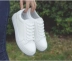 TFBOYS Wang Junkai Wang Yuan Yi Qian Qianxi với cùng một đoạn trắng thấp để giúp giày thể thao sinh viên Hàn Quốc giày thường Giày cắt thấp