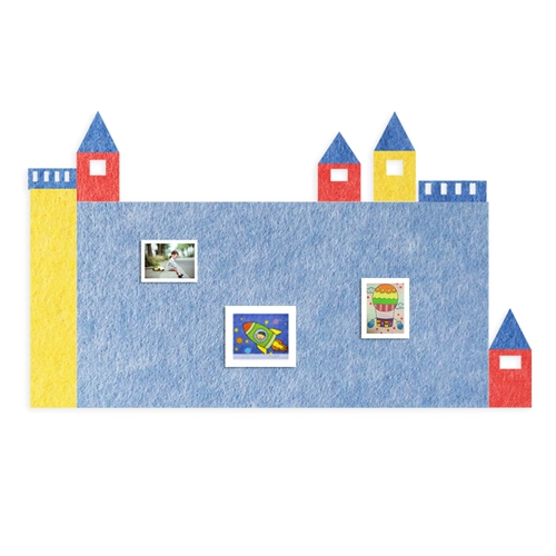 Детский сад тема настенная кольцо столичная касленная доска для платы Прогрессивная культурная стена пластырь платы Bulletin Board Foine Wall Patch Patch