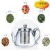 Chuanghong dày thủy tinh chịu nhiệt trà đen bộ trà trà nồi trà cốc đỏ lọc trà hoa trà xanh thanh lịch cup Trà sứ