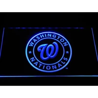 Внешняя торговля Washington Nationals возглавляла Neon Sign's Led Neon Lights of Washington Nationals