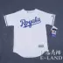 Yi tình yêu cửa hàng MLB đồng phục bóng chày Hoàng Gia đội Royals hip-hop cha mẹ và con mặc những người yêu thích mặc thể thao giản dị ngắn tay T-Shirt Thể thao sau