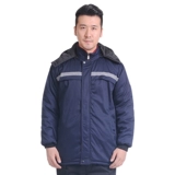 Комбинезон, светоотражающий защищающий от холода пуховик, длина миди, увеличенная толщина