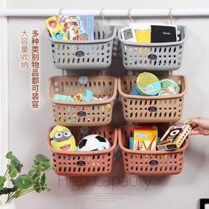 宿舍床头收纳挂篮置物塑料篮子