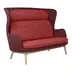 Nghệ thuật đơn giản thiết kế nội thất phong cách Bắc Âu phòng khách sofa hình clubhouse cafe để thảo luận về sofa net sofa màu đỏ