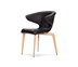 Ghế Munich phòng khách nóng rắn gỗ phong cách phòng chờ ghế Bắc Âu tùy chỉnh thiết kế đồ nội thất sáng tạo Đồ nội thất thiết kế