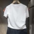 Helen tay áo màu đỏ 2018 mùa hè mới màu rắn hoang dã áo len mỏng phụ nữ ngắn mùa hè HL89218150106 áo len đỏ Đan Cardigan