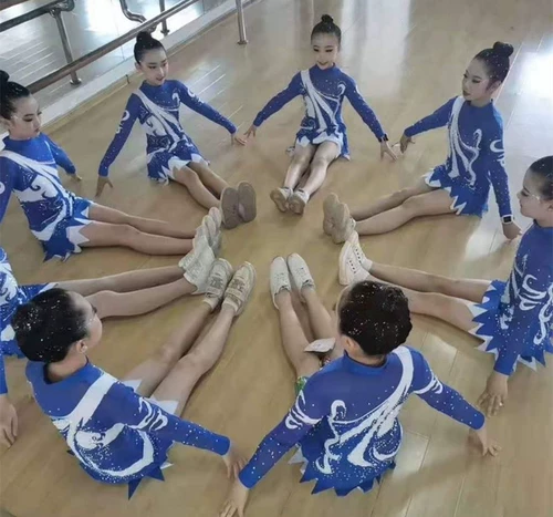 Служба спектакля чирлидера La La La La Fuck Clothing Женская гимнастика служба спортивной гимнастики спортивная гимнастика