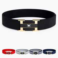 Пояс 35mm大童青少年有弹力腰带小初高中学生松紧带军训表演橡皮筋裤带