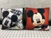 Phim hoạt hình dễ thương Mickey Minnie Chuột ôm gối xe sofa đệm gối tựa đầu gối quà tặng trẻ em ngày