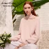 Vero Moda mùa xuân và mùa hè quây cổ áo đan đồ ngủ đơn mặt hàng dịch vụ nhà áo sơ mi nữ 318413513 - Pyjama