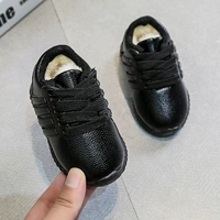 Черные хлопковые туфли