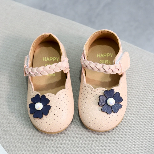 Нескользящая обувь для раннего возраста, детские туфли для кожаной обуви для принцессы, 2018, мягкая подошва