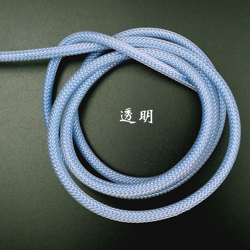 TransparentSnake skin net 4mm Polychromatic Optional Three weave Encryption type PET Woven net Nylon net Shock net