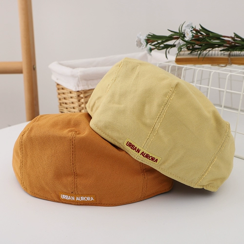 Японский летний тонкий модный берет, ретро кепка в стиле хип-хоп, шапка