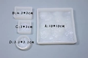 Nước gợn khuôn mẫu nước cơ sở mực cơ sở silicone làm mô hình công cụ Phụ Kiện chất liệu silicone khuôn