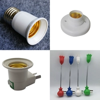 Светодиодный патрон для лампы, лампочка, цоколь, фонарь, накладной энергосберегающий светильник для вытяжки, с винтовым цоколем