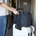 Du lịch túi Messenger đa chức năng vai túi người đàn ông và phụ nữ túi hành lý xách tay công suất lớn không thấm nước tay áo túi xe đẩy vali vải kéo Vali du lịch