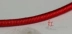 [Red] Rain Ink Sen Thiết kế ban đầu Handmade SpongeBob Red String Thin Anklet | Tươi và đơn giản | Onyx đen những mẫu lắc chân đẹp nhất Vòng chân