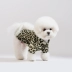 2019 xuân hè mới áo sơ mi họa tiết da báo chó Hàn Quốc trang phục thú cưng đích thực 丨 Sniff - Quần áo & phụ kiện thú cưng
