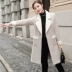 2018 vàng mới 貂 giả áo khoác len nữ phiên bản Hàn Quốc của áo khoác len mùa đông nữ dày - Áo Hàn Quốc Áo Hàn Quốc