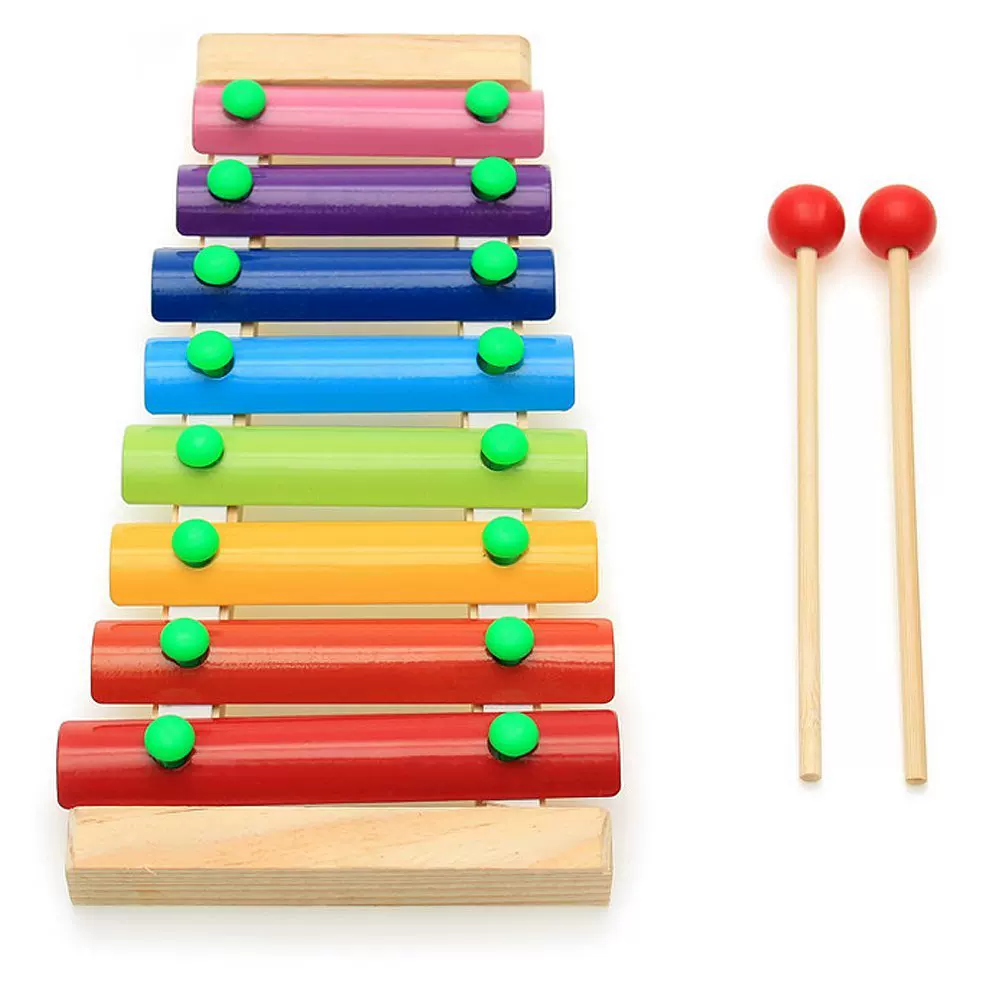 Музыкальная игрушка для малыша, металлофон, 1–2 года, 6 лет