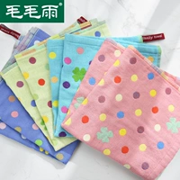 Квадратный носовой платок для умывания, детское прямоугольное хлопковое полотенце для детского сада, оптовые продажи