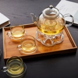 Вместительный и большой глянцевый чайный сервиз, комплект, ароматизированный чай, заварочный чайник, травяной чай, увеличенная толщина
