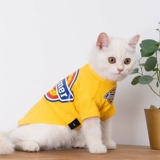 Модная бренда одежда для кошачьего кота весна и лето милая британская короткая толстовка Гарфилда Антивир