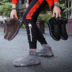 2018 xu hướng mới mùa thu đông giày cotton nam phiên bản Hàn Quốc cộng với nhung ấm thể thao giản dị giày cao cổ hoang dã giày sneaker nam Giay cao