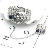 Браслет, ретро кольцо, модный комплект, декор, европейский стиль