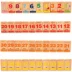 100 cái của double-khu vực gỗ nhận dạng kỹ thuật số ký tự Trung Quốc không thể hoàn thành Domino xương hàng trẻ em của đồ chơi giáo dục 1-3-6 tuổi đồ chơi cho bé dưới 1 tuổi Khối xây dựng