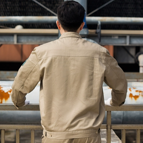 Осенний хлопковый лонгслив для работы, увеличенная толщина