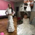 Thời trang cô gái váy công chúa váy catwalk T sân khấu đuôi cá váy chủ nhà sinh nhật trang phục piano - Váy trẻ em