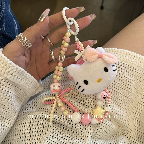 Moumou Studio Plush Girl Cat Cazhu Мобильные телефоны Цепочка мобильных телефонов Цифровой Lanyard Creative Penden