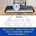 Bàn phím trẻ em piano piano cho người mới bắt đầu 3-6-12 tuổi Micrô 61 phím câu đố giáo dục sớm đồ chơi âm nhạc - Đồ chơi nhạc cụ cho trẻ em đàn organ đồ chơi cho be Đồ chơi nhạc cụ cho trẻ em