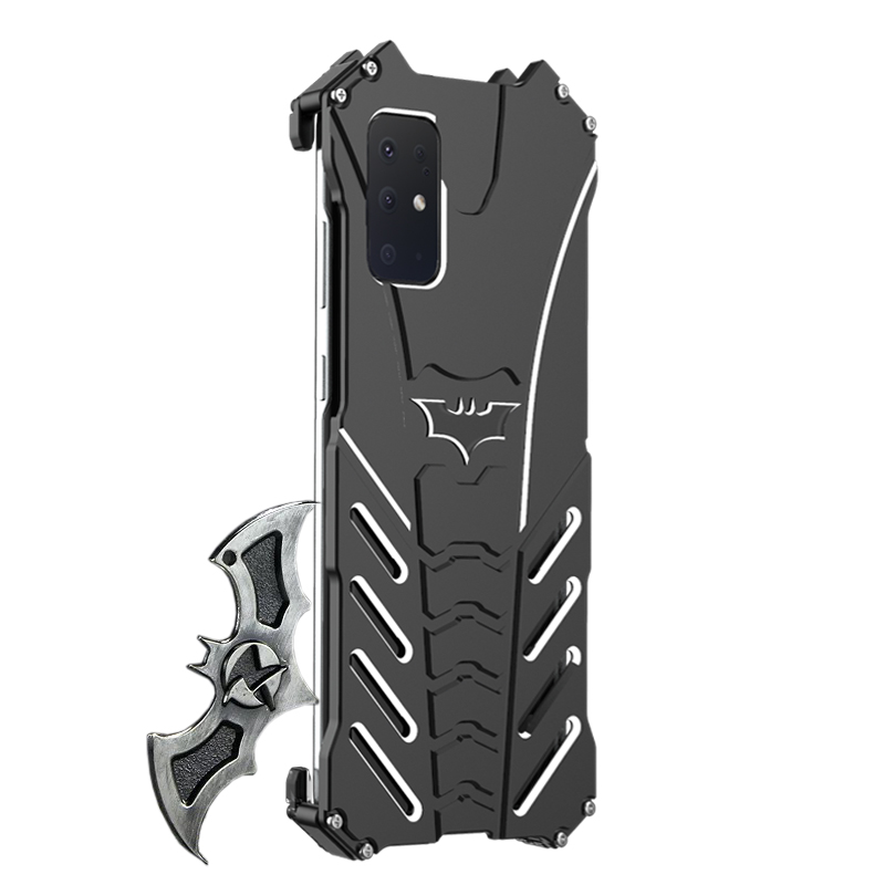 R-Just Batman Shockproof Aluminum Shell Metal Case with Custom Stent for iPhone  7 Plus Samsung S7 Edge – Armor King Case