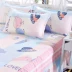 Váy cotton loại chăn bông đôi mùa xuân và mùa hè 1.5m1.8X2.0m2X2.2 m trải giường